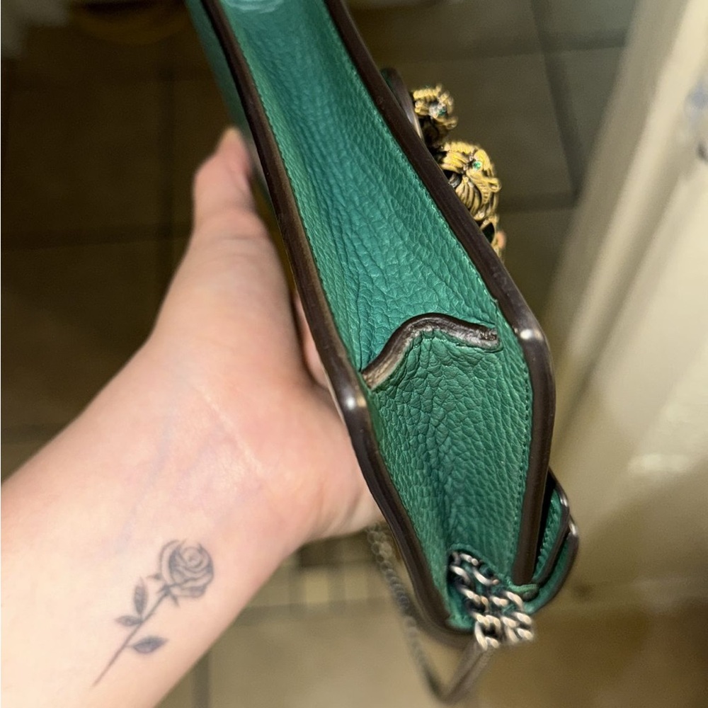 Gucci Dionysus mini bag in green color - Picture 3 of 4